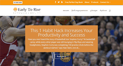 Desktop Screenshot of earlytorise.com